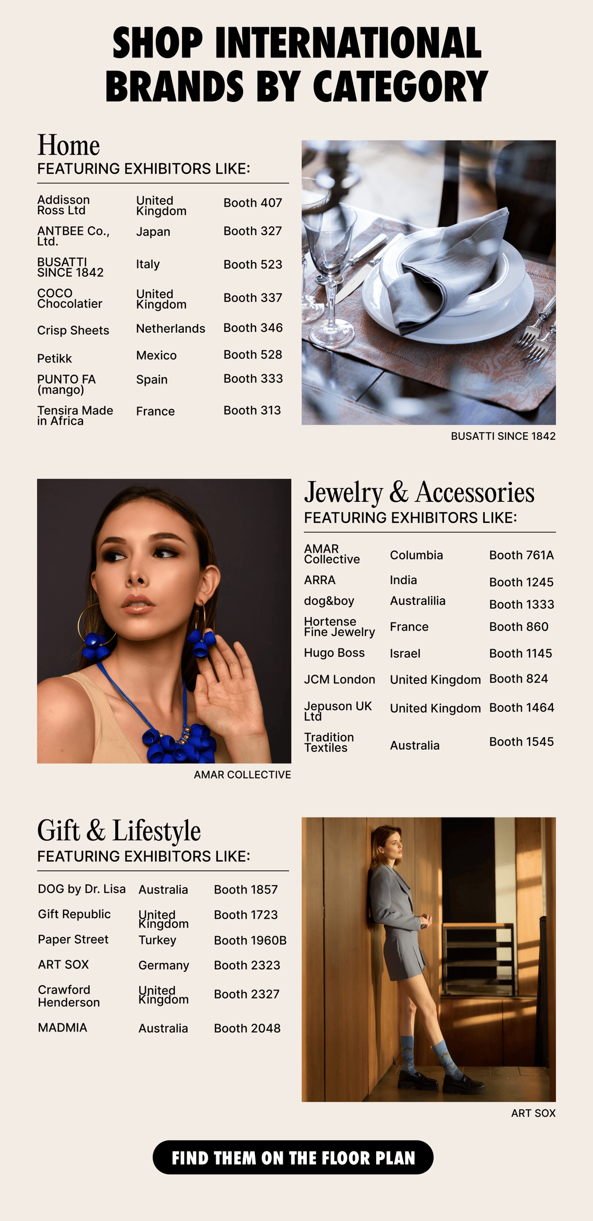 Shop international brands across home, jewelry & accessories, and gift & lifestyle
