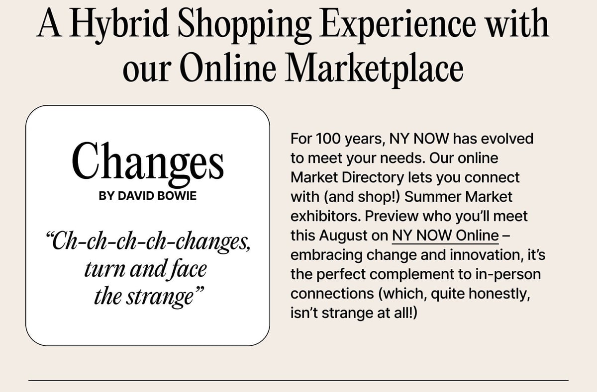 A Hybrid Shopping Experience